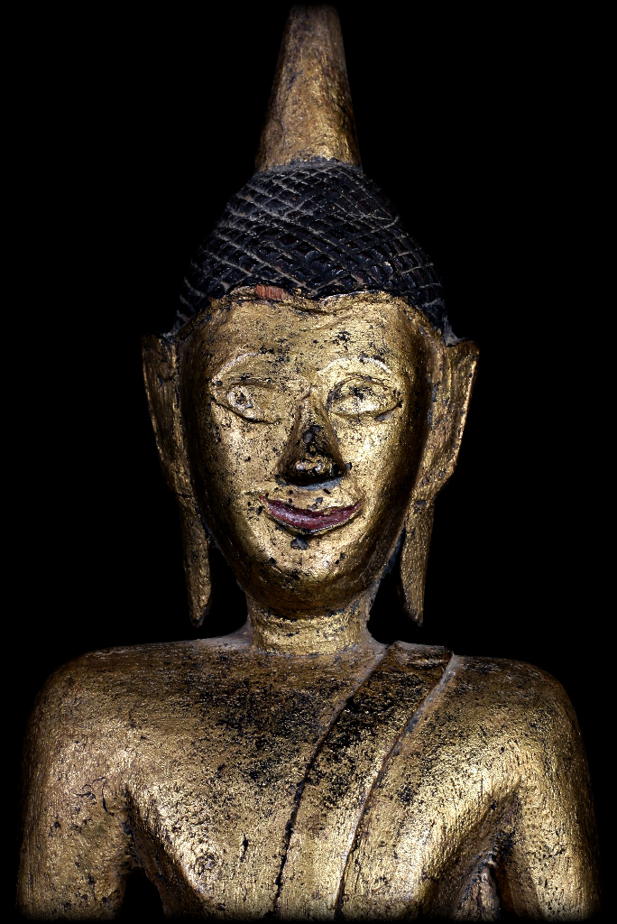 Extremely Rare 19C Thai Lanna Buddha # A052